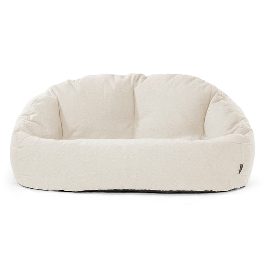 Saccosäck Soffa Bubble - Boucle Elfenbensvit 01