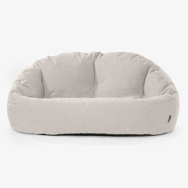 Saccosäck Soffa Bubble - Boucle Elfenbensvit 01