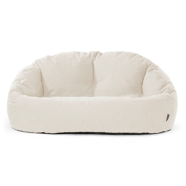 Saccosäck Soffa Bubble - Boucle Elfenbensvit 01