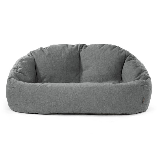 Saccosäck Soffa Bubble - Boucle Grå 01