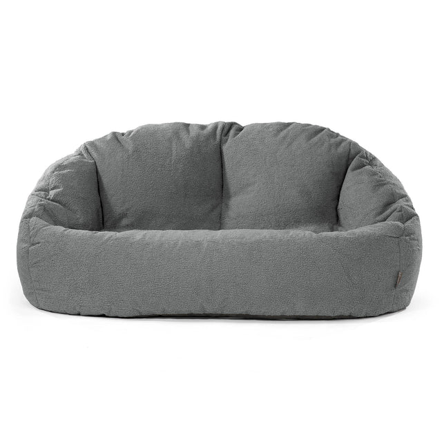 Saccosäck Soffa Bubble - Boucle Grå 01