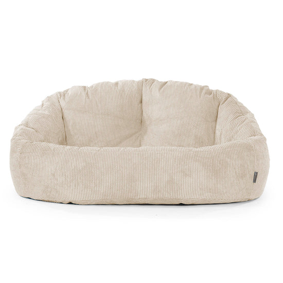Saccosäck Soffa Bubble - pom Elfenbensvit 01