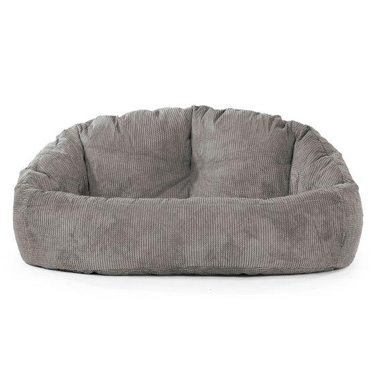 Saccosäck Soffa Bubble - pom Mörkgrå 01