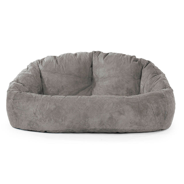 Saccosäck Soffa Bubble - pom Mörkgrå 01