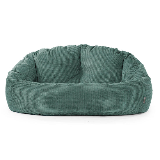 Saccosäck Soffa Bubble - Pom-pom Mossgrön 01