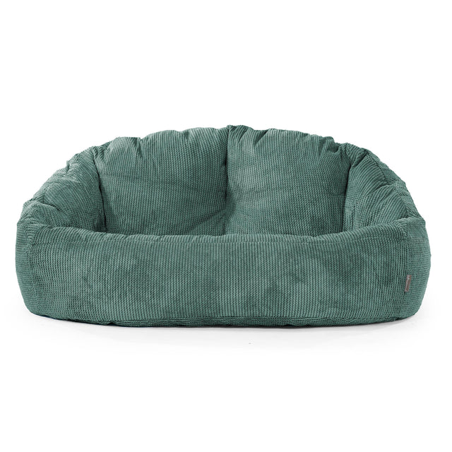 Saccosäck Soffa Bubble - Pom-pom Mossgrön 01