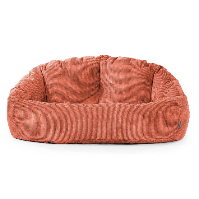 Saccosäck Soffa Bubble - Pom-pom Pumpaorange 01