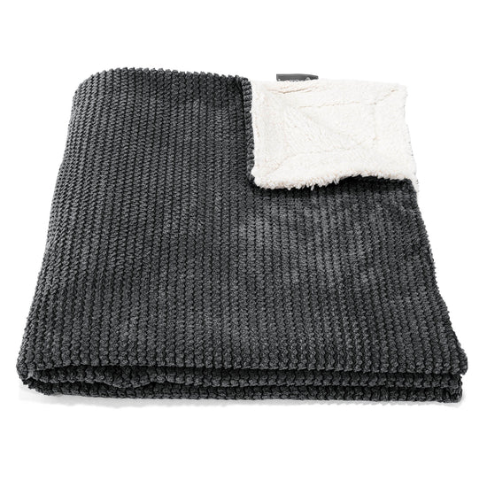 Sherpafilt - Pom-pom Svart 02