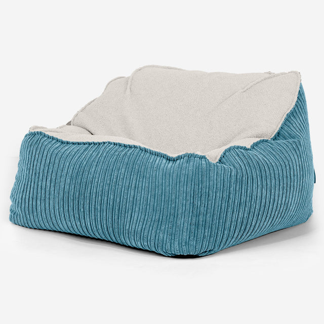 Saccosäckstolen Sloucher Ersättningsöverdrag - Boucle & Manchestertyg 01