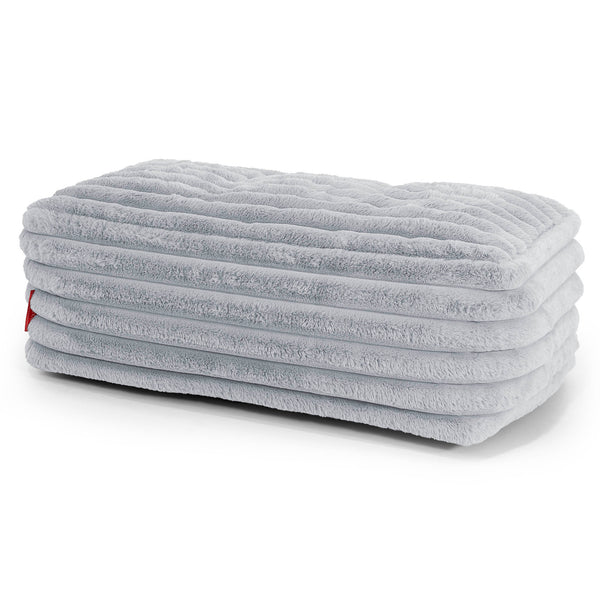 Stor Fotpall - Ultraplyschmanchestertyg Ankäggsblå 01