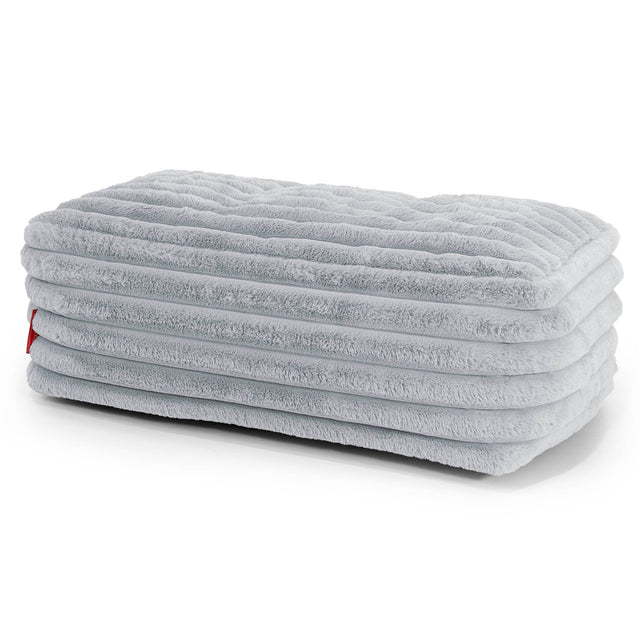 Stor Fotpall - Ultraplyschmanchestertyg Ankäggsblå 01