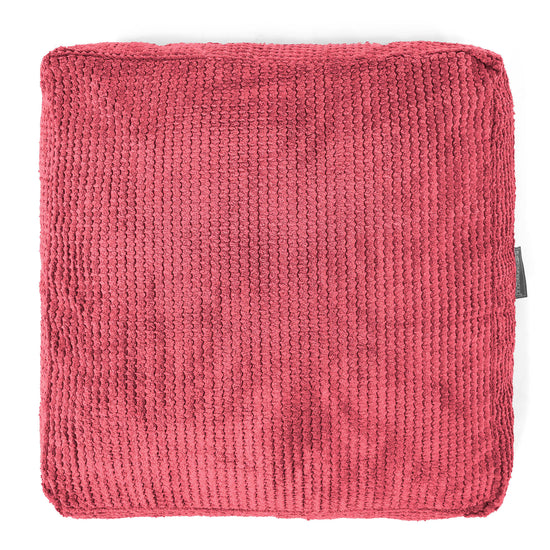 Stor Golvkudde - Pom-pom Pastellröd 03