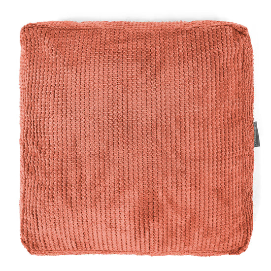 Stor Golvkudde - Pom-pom Pumpaorange 03