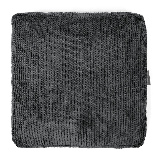 Stor Golvkudde - Pom-pom Svart 03