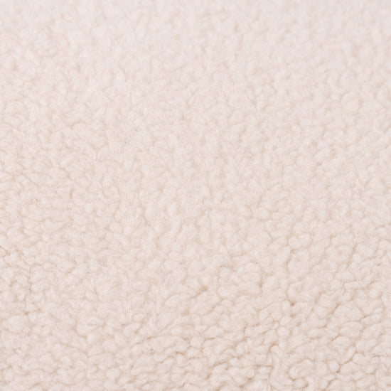 Uppvärmd Kudde 45 x 45cm - Sherpa Gräddvit 07