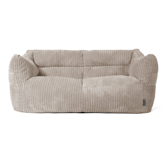 Victor Saccosäcksoffa - Klassisk Manchestertyg Minkbrun 01