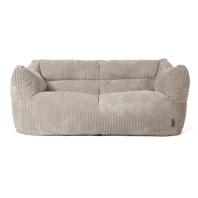 Victor Saccosäcksoffa - Klassisk Manchestertyg Minkbrun 01