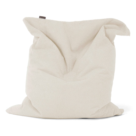 Saccosäck Kudde XXL - Boucle Elfenbensvit 01