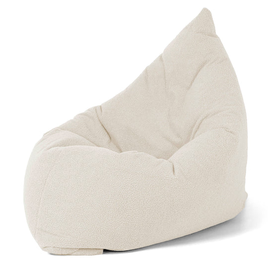 Saccosäck Kudde XXL - Boucle Elfenbensvit 02