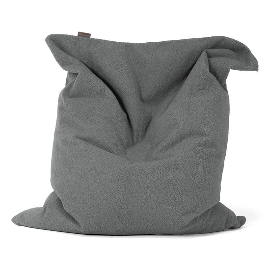 Saccosäck Kudde XXL - Boucle Grå 01