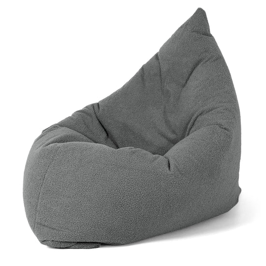 Saccosäck Kudde XXL - Boucle Grå 02