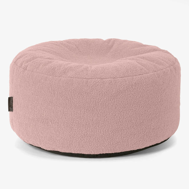 Sittpuff Rund - Boucle Rosa 01