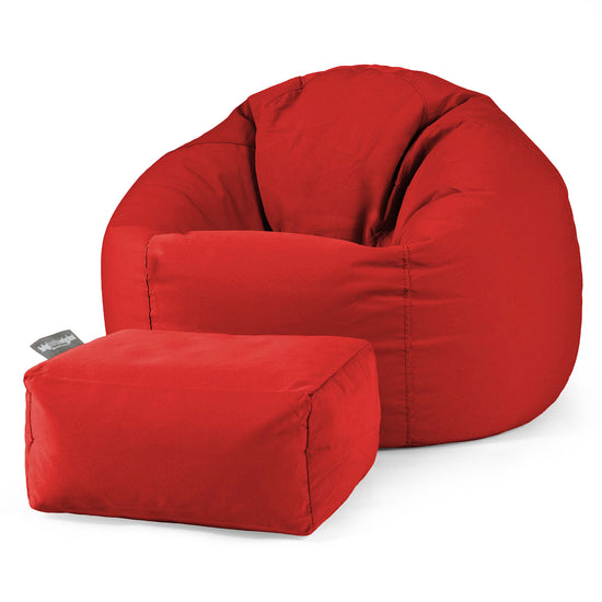 SoleiStorm™ Ultra 2000 h+ Klassisk Sittsäck Stol för Utomhusbruk - Olefin Röd 02