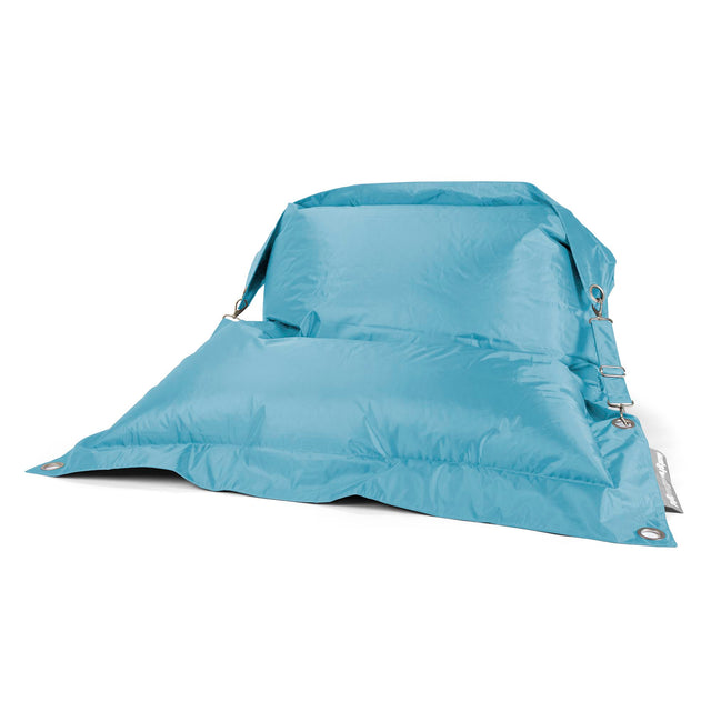 Saccosäck XXL Outdoor 'Med Remmar' - SmartCanvas™ Cyan 01