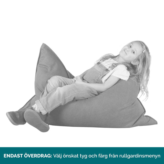 Sittsäck Barn Kudde 1-6 år ENDAST ÖVERDRAG - Ersättning/reservdelar 01