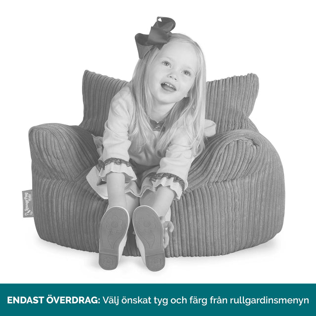 Barnfåtölj Saccosäck 3-8 år ENDAST ÖVERDRAG - Ersättning/reservdelar 01