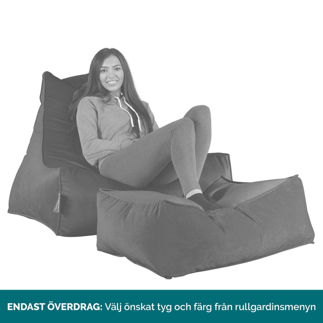 Sittsäck Lounge ENDAST ÖVERDRAG - Ersättning/reservdelar 01