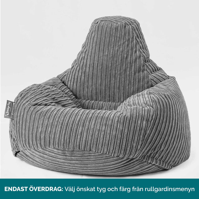 Tårformad Sittpuffstol ENDAST ÖVERDRAG - Ersättning/reservdelar 01