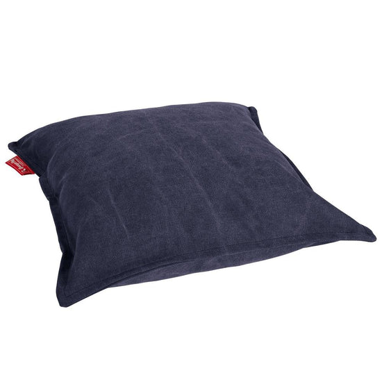 Kudde XL 70 x 70cm - Stentvättad denim Marinblå 02