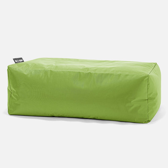 SmartCanvas™ Fotpall Sittpuff Stor - Limegrön 01