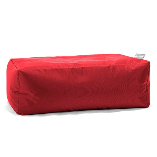 SmartCanvas™ Fotpall Sittpuff Stor - Röd 01