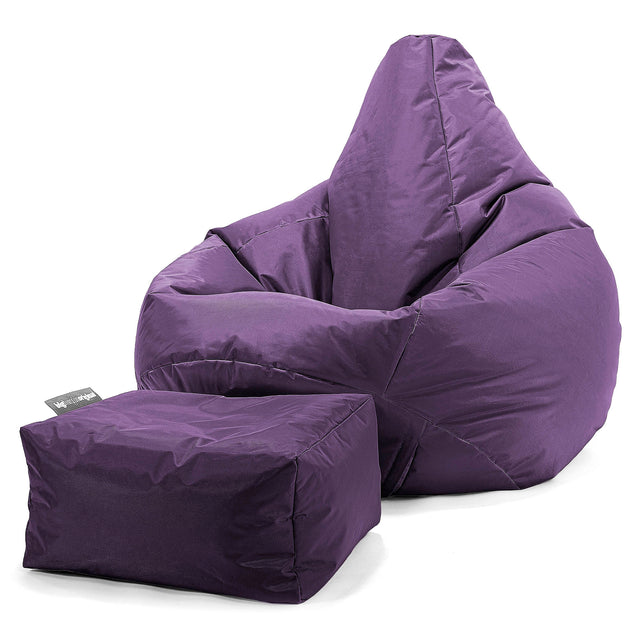 Game Fåtölj Saccosäck - SmartCanvas™ Lila 02