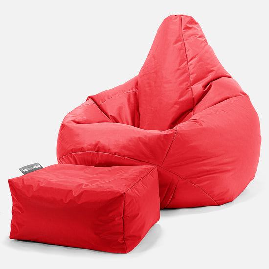 Game Fåtölj Saccosäck - SmartCanvas™ Röd 01