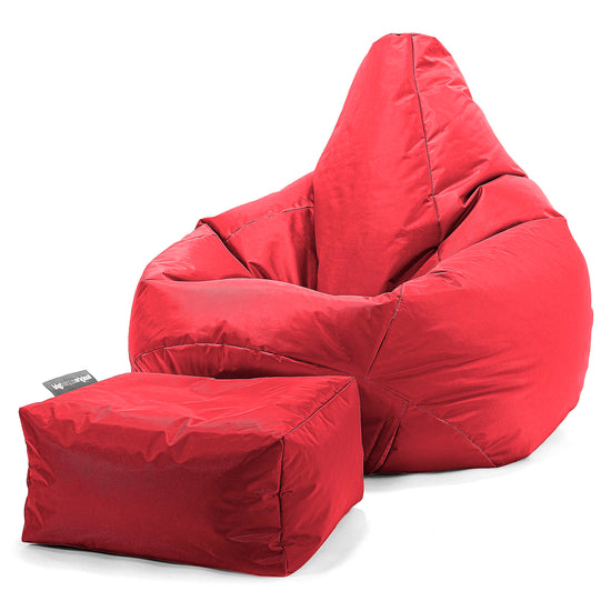 Game Fåtölj Saccosäck - SmartCanvas™ Röd 02