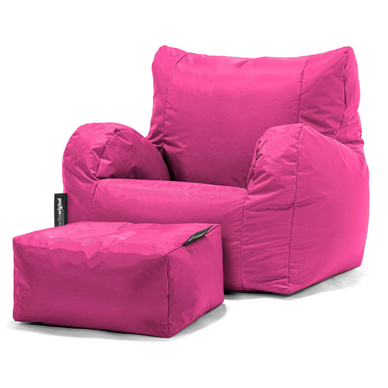Sittsäck Fåtölj - SmartCanvas™ Ceris-rosa 02