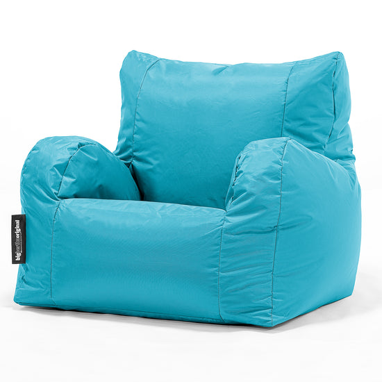 Sittsäck Fåtölj - SmartCanvas™ Cyan 01
