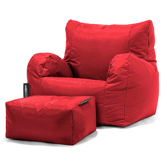 Sittsäck Fåtölj - SmartCanvas™ Röd 02