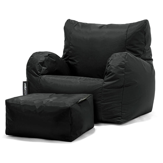 Sittsäck Fåtölj - SmartCanvas™ Svart 02