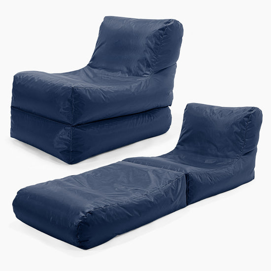 SmartCanvas™ Saccosäck Solsäng - Marinblå 01