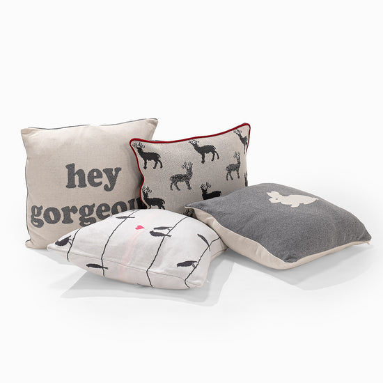 Kudde 47 x 47cm - 100% Bomulls Hey Gorgeous 05