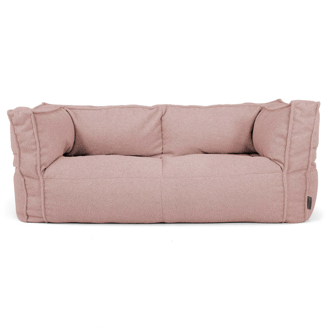Albert 2-sits Saccosäcksoffa - Boucle Rosa_01