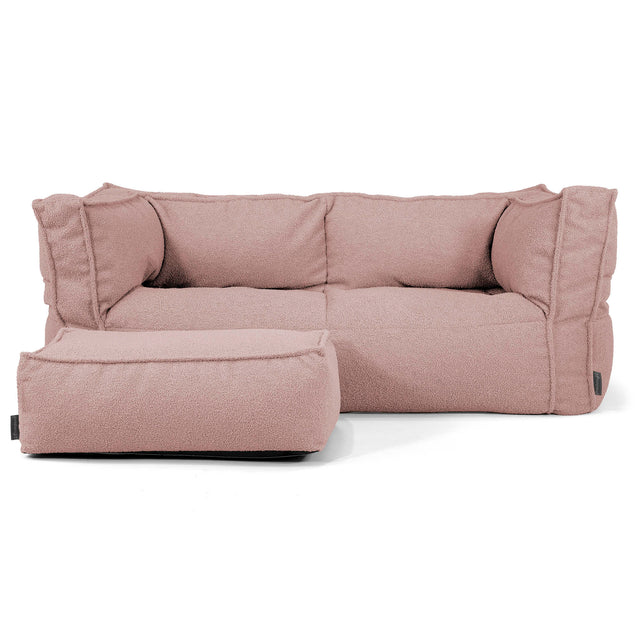 Albert 2-sits Saccosäcksoffa - Boucle Rosa_02