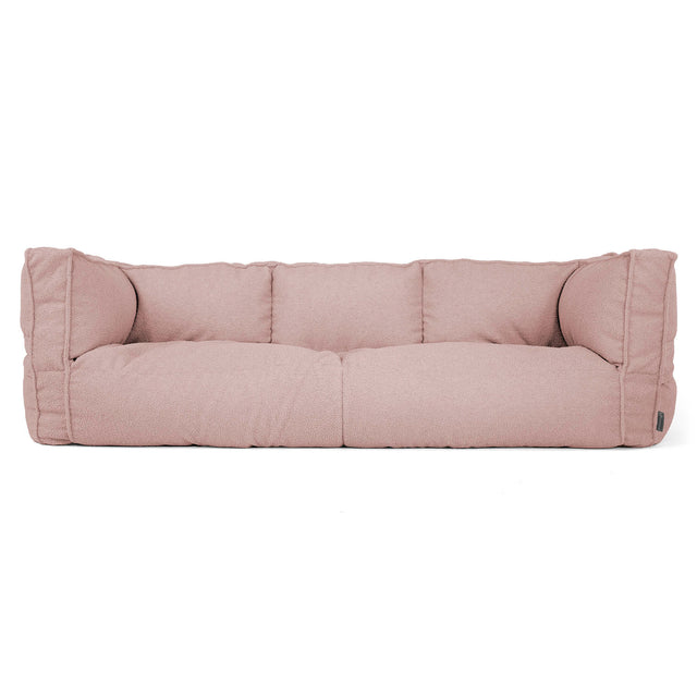 Albert 3-sits Saccosäcksoffa - Boucle Rosa_01