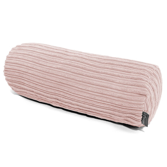 Cylinderkudde 20 x 55cm - Klassisk Manchestertyg Rosa 01