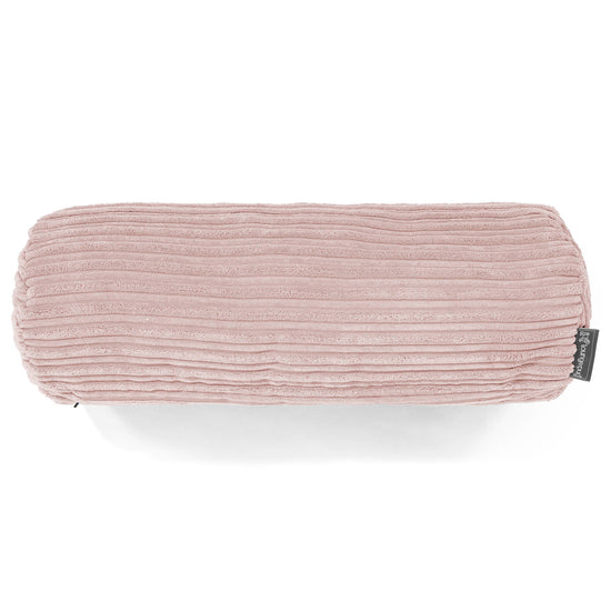 Cylinderkudde 20 x 55cm - Klassisk Manchestertyg Rosa 02