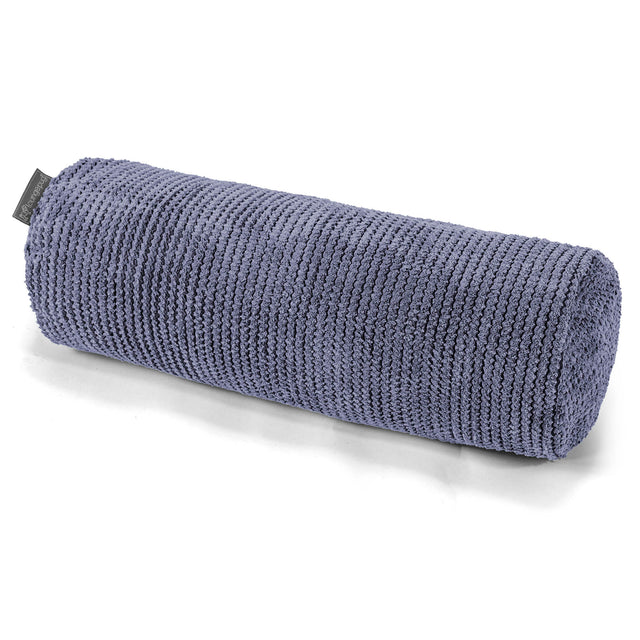 Cylinderkudde 20 x 55cm - Pom-pom Lila 01